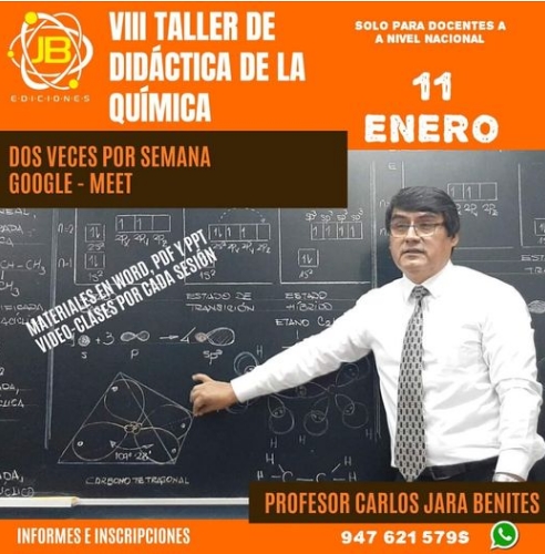 VIII TALLER DE DIDACTICA QUÍMICA